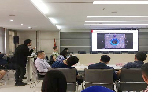 中石化展廳竣工現場